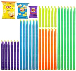 Zaksluiters - Sluitclips - Voedsel Bewaren - Herbruikbaar - 5 Maten - Multicolor — thumbnail 1