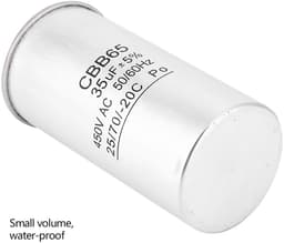 Dailygoods - Condensator - CBB65A - Startcondensator voor airconditioning - 450V - 35UF - Waterdicht en betrouwbaar - Ideaal voor industriële apparatu... — thumbnail 2