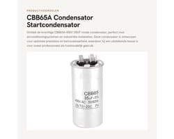 Dailygoods - CBB65A Condensator - Startcondensator - Waterdicht en betrouwbaar - Ronde vorm - 35UF capaciteit - Ideaal voor airconditioning en industr...