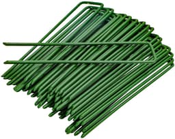 Dailygoods- Tuinharingen 15CM - U-vormige Nagelpennen - Grondankers - Tuinbeveiliging - Onkruidbestrijding - Duurzaam Gegalvaniseerd Staal — thumbnail 1