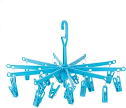 mini-droogmolen met 20 wasknijpers. Hangerworld — thumbnail 1