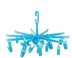 mini-droogmolen met 20 wasknijpers. Hangerworld