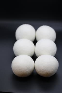 Drogerballen - Droogballen - 6 XL Wasbollen - Droger - Duurzaam - Wasmachine - Wasverzachter - Energie Besparen - Zero Waste - Schapenvacht - Wol — thumbnail 2