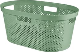 Curver - Infinity Recycled Dots - Wasmand - 40L - Groen — thumbnail 1