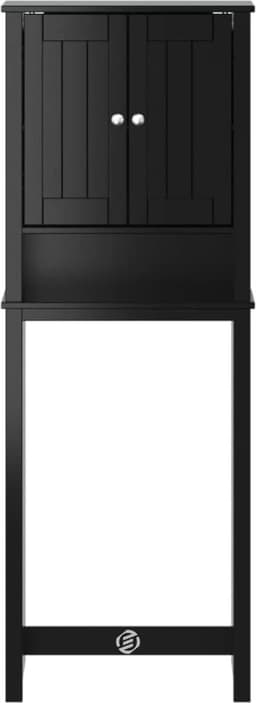 Equivera Wasmachine Ombouw - 60 x 27 x 164,5 cm - Wasmachine Kast - Wasmachine Opbouwmeubel - Wasmachine Meubel - Wasmachinekast — thumbnail 1