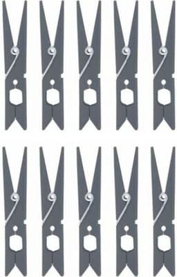 MSV Wasknijpers Grijs – 8,5 cm Knijpers van Polypropyleen – Praktische Kleerknijpers voor Alle Soorten Wasgoed — thumbnail 2