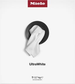 Miele Poederwasmiddel - UltraWhite - 2,7 kg - Voor witte- en bonte was — thumbnail 1