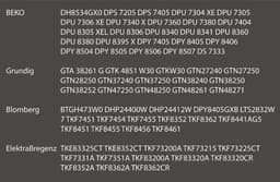Bramokava 4x Filter geschikt voor Beko Blomberg Droger 2964840100 - 235 x 150 mm - Spons Foam Schuimfilter — thumbnail 4
