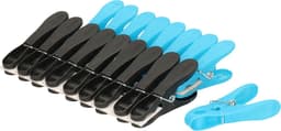 DID Wasknijpers - 18 cm - blauw en zwart - kunststof - knijpers — thumbnail 1