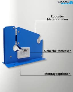 Zaksluiter voor zakken tot 12 mm dikte inclusief 4 kleurenset zaksluiting — thumbnail 5