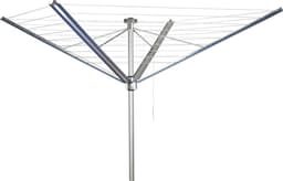 Droogmolen met 60 meter waslijn en automatische inrolmechanisme — thumbnail 1