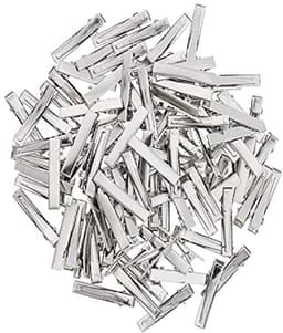 50 Stuks Zilveren Duckbill Haarspelden - Metalen Alligator Haarclips voor Thuis en Professioneel Gebruik — thumbnail 1