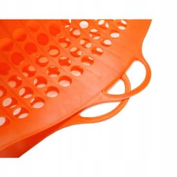 Merkloos Flexibele Opbergmand 26L met Handvatten - Oranje — thumbnail 2