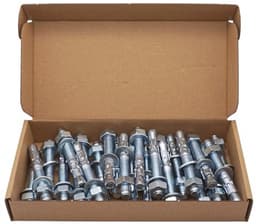 Verzinkte Wigankers M10 x 80 mm - Geschikt voor Metsel- en Betonwerk (25 stuks) — thumbnail 2