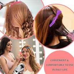 Set van 5 Professionele Kappersklemmen voor Haarstyling — thumbnail 4