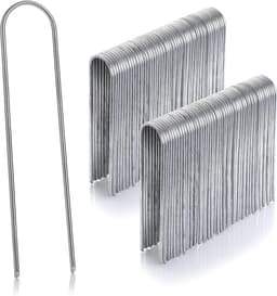 GardenMate®, 100 grondankers, verzinkt, staaldraad 150 mm lang, 25 mm breed, staaldraad, dikte 2,9 mm — thumbnail 1