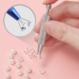 Juweliersknijpers Set van 5 - Rvs Handgereedschap voor Ambachtelijk Werk en Kleine Voorwerpen — thumbnail 2