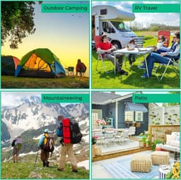 Droogrek en elastische waslijn voor camping en reizen - 4m intrekbare reiswaslijn met 12 wasknijpers voor outdoor en vakantie — thumbnail 4