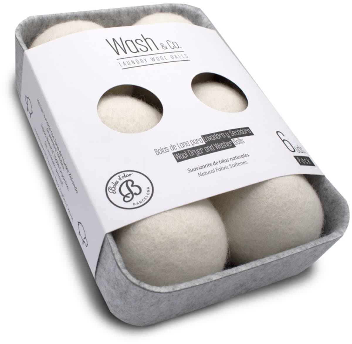 Boles d olor - Wash Up - Drogerballen - 6 stuks — afbeelding 1