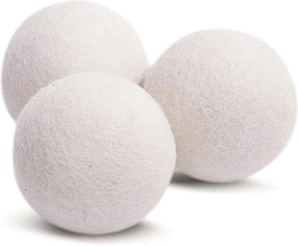 Scanpart wasdrogerballen van wol - Droogballen - Wasdroogballen - Droogtrommelballen - 3 stuks — afbeelding 1