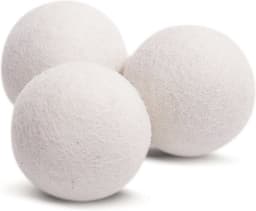 Scanpart wasdrogerballen van wol - Droogballen - Wasdroogballen - Droogtrommelballen - 3 stuks — thumbnail 1