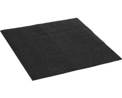 Plieger Geluidsdempende Anti-slipmat - 60 cm x 60cm - Zwart