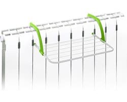 Practo Home - Balkondroogrek - Radiatordroogrek - Droogrek - 3m - 52 x 33,5 cm