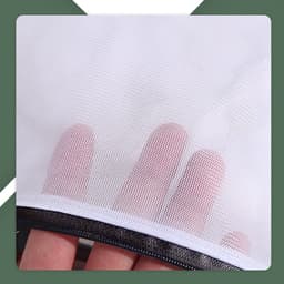 Waszakken | Set van 5 Waszakjes met Rits - Waszak - Wasnet - Kledingzakjes - BH Was Zakjes - Laundry Bag Set voor Ondergoed - Kleding - Delicaat Wasgoed - Wasmachine Zakjes - Wasgoed — thumbnail 2