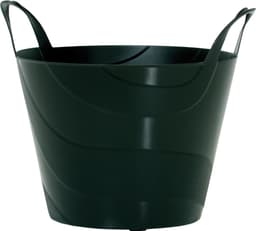 Prosperplast Flexibele Emmer - 30 liter - zwart - wasmand - kuip - flexibel - met handvaten — thumbnail 1
