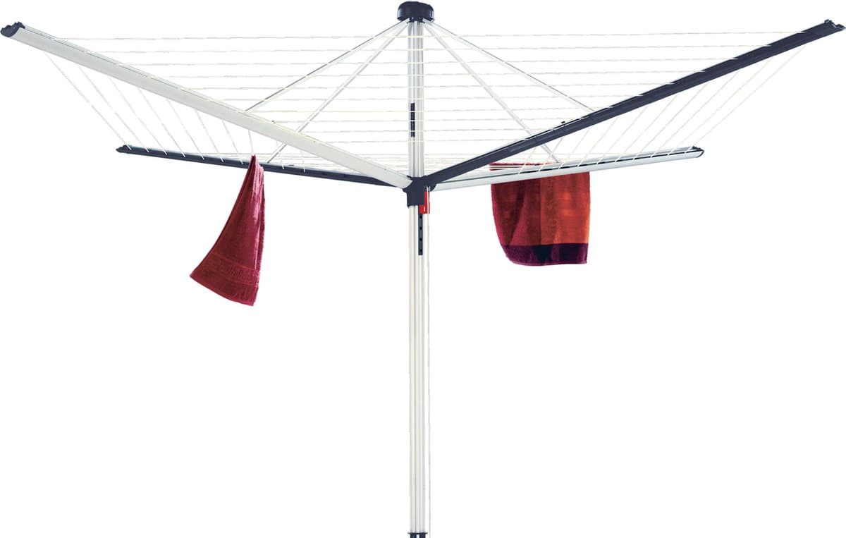 Blome Droogmolen Duomatic - incl. betonanker - Antraciet - 60m — afbeelding 1