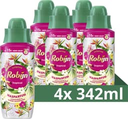 Robijn - Intense Wasparfum - Tropical -4 flessen x 342 ml — thumbnail 1