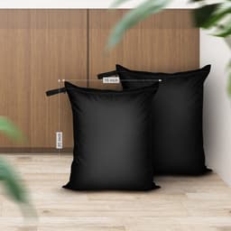 Waterdichte natte droge waszak, vuile waszak, reistas voor natte kleding met ritsen, stoffen luiertassen, multifunctionele waszakken, organizer, opbergtas voor badpakken, sportschool (1 stuk,28 x 45 inch) - zwart - 2XL - 70x115cm — thumbnail 3