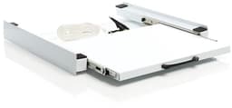 IVOL Stapelkit Wasmachine en Droger met uitschuifbaar blad - Tussenstuk - Wit - 60x55x7.5 cm - Draaggewicht 100 kg — thumbnail 1
