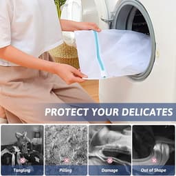 Goodivery ® Complete Set van 5 Wasnetten voor Bescherming van Gevoelige Kledingstukken in de Wasmachine — thumbnail 5