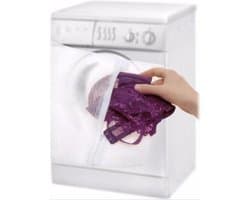 Waszakken wit setje 4 stuks - 40 x 30 cm - Wasnetje - waszakje - wasnet - - Lingerie - Bh - Kleding - Met ritssluiting - Waszakje - Groot - Klein - Wasgoed - Wasmachine - Wasnet - Polyester — afbeelding 1