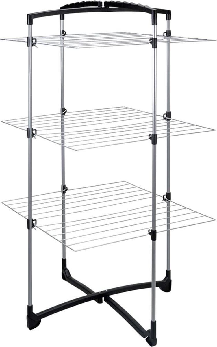 Tomado - Droogtoren Fortino 3 - 25 meter drooglengte - Ook voor kledinghangers - Half geopend te gebruiken — afbeelding 1