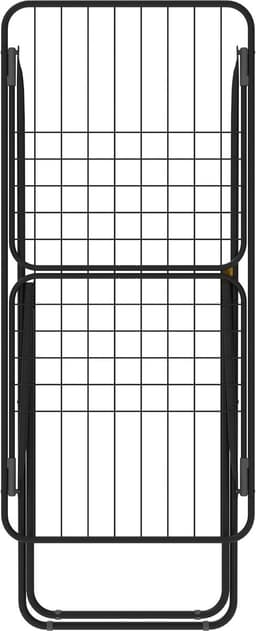 Droogrek met vergrendelbare vleugels - veiligheidsvergrendeling - 52 x 176 x 96 cm - 18 m droogoppervlak - design en kwaliteit - sterkste droogrek - kleding — thumbnail 2
