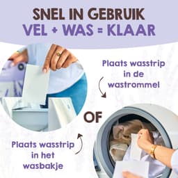 Mr. Green Mind Wasstrips ECO 240 Wasbeurten lavendel Lovely lavender Wasmiddel Milieuvriendelijke Wasstrips Wasmiddel Voordeelverpakking incl. wasverzachter — thumbnail 2