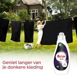 Robijn Black Velvet Vloeibaar Wasmiddel - 1x 700 ml (14 wasbeurten) — thumbnail 3