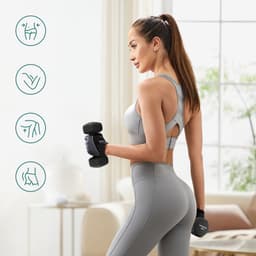 Set van 2 halters 2 x 4 kg - Krachttraining voor Thuis en Onderweg — thumbnail 4