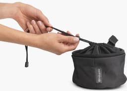 Brabantia Wasknijpertasje - Compact - 18 x 16 cm - Black — thumbnail 2