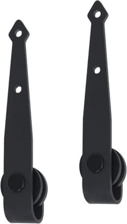 vidaXL - Ophangset - voor - minischuifdeur - 152 - cm - koolstofstaal — thumbnail 5