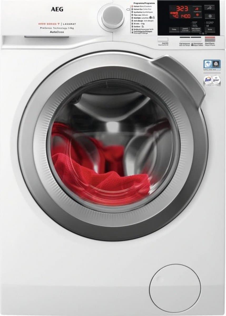 AEG L6FBG94QS 6000 Serie - Wasmachine - 9kg - 1400 rpm — afbeelding 1