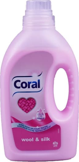 Coral Wasmiddel vloeibaar Wool & Silk - 1,25 l — thumbnail 3