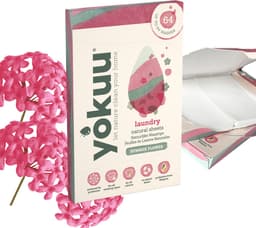 YOKUU Probiotische Wasstrips - 64 Wasbeurten - Zomerbloemen Geur - Reis Wasmiddel - Ultra Geconcentreerd en Voorgedoseerd - Ecologisch Wasproduct — thumbnail 2