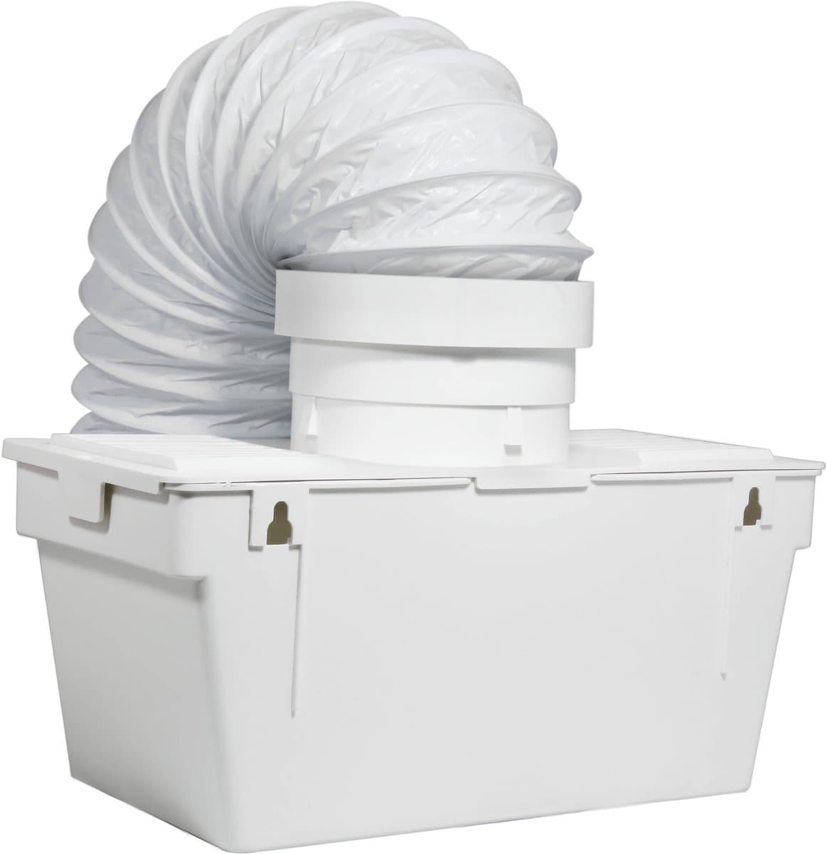Dparts condens opvangbak voor wasdroger - met 1 meter slang - condensbox droger bak - condensbak droogkast — afbeelding 1