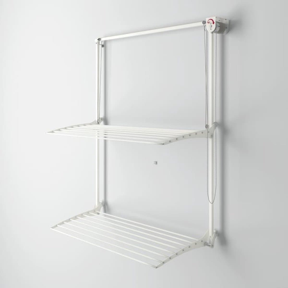 Foxydry Wall Plus 88 cm White - wanddroogrek -bediening rechts- 88 x 52 x 137 cm — afbeelding 1