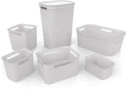 Rotho Flexibele Wasmand Brisen 41 L Wit — thumbnail 4