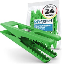 24 Wasknijpers Storm 70 x 20 mm - Multifunctionele Klemmen voor Thuisgebruik — thumbnail 1
