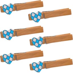 Wasknijpers Beierse Hart 6 Stuks voor Feesten en Bruiloften — thumbnail 1